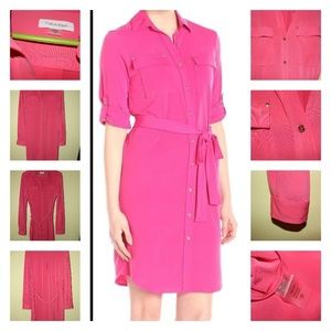 Calvin Klein button up dress